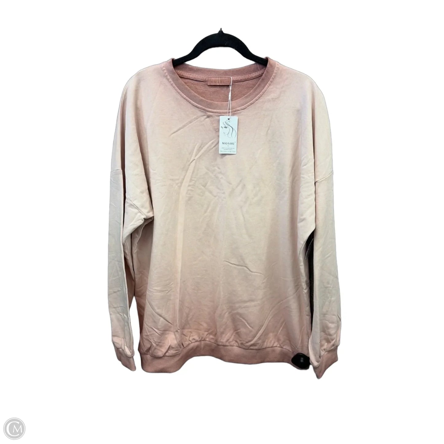 Top Long Sleeve By Clothes Mentor In Pink, Size: Xl