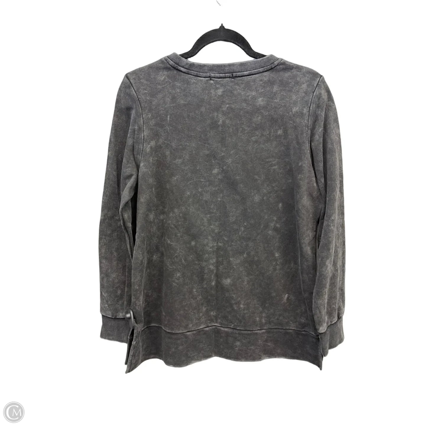 Top Long Sleeve By Clothes Mentor In Black, Size: L