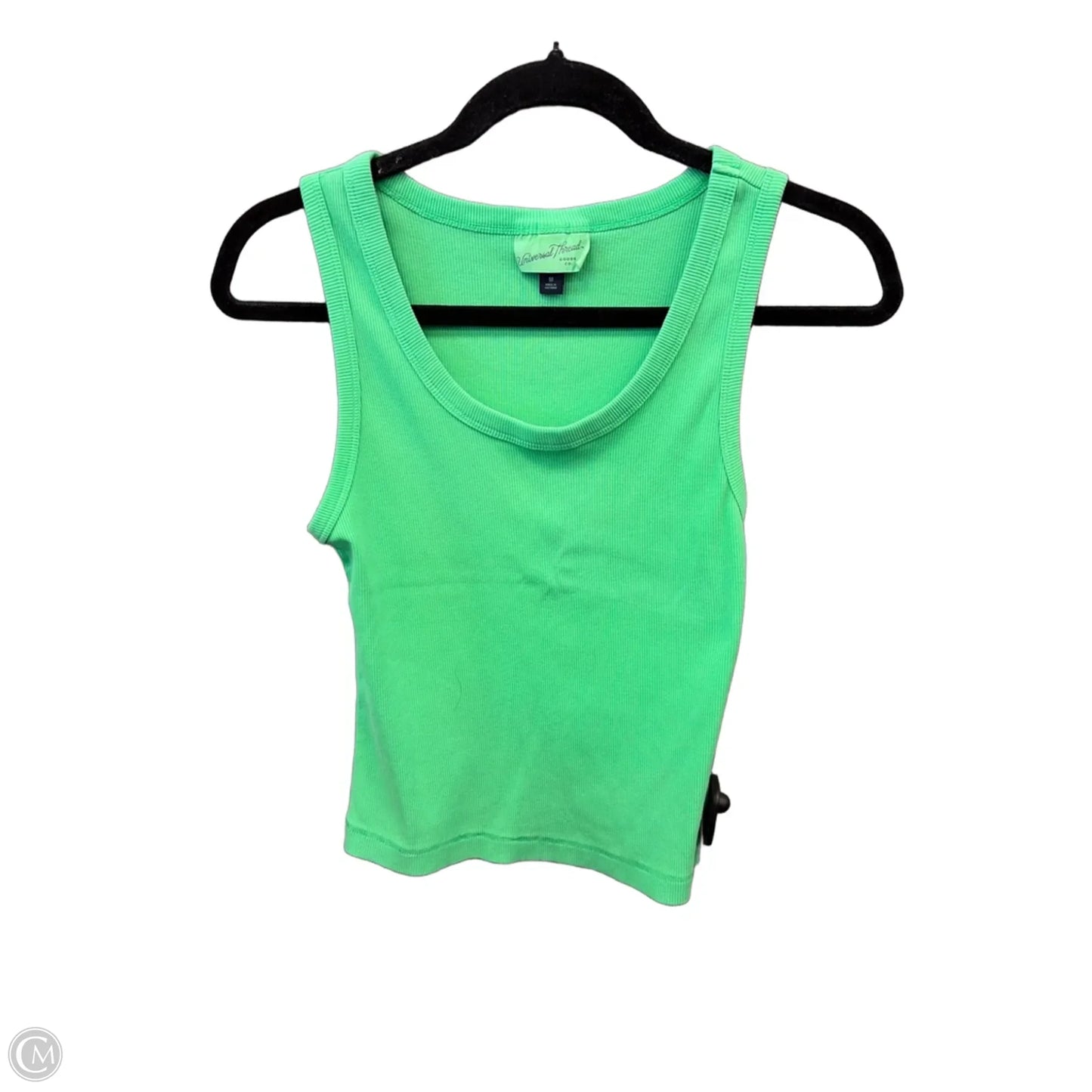 Top Sleeveless Basic By Universal Thread In Green, Size: M