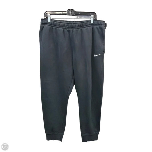 Athletic Pants By Nike Apparel In Black, Size: Xl