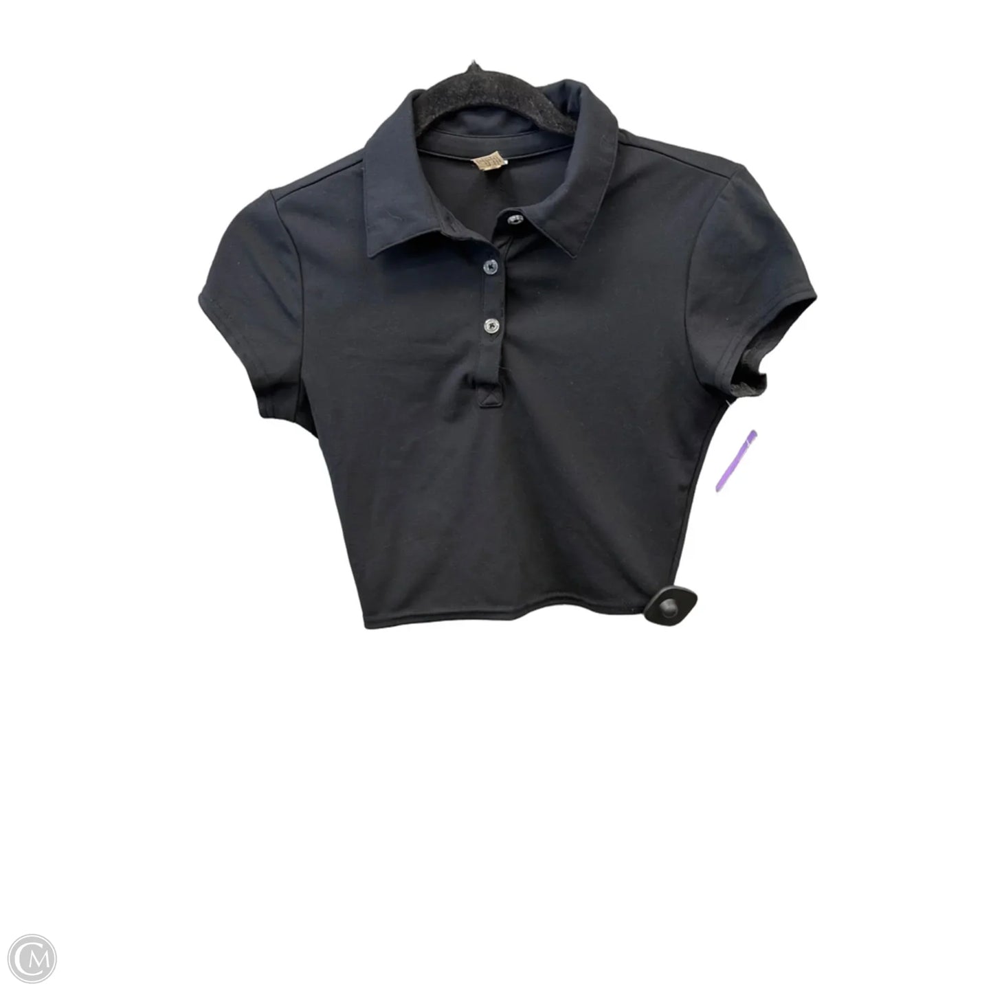Athletic Top Short Sleeve By 90 Degrees By Reflex In Black, Size: Xs