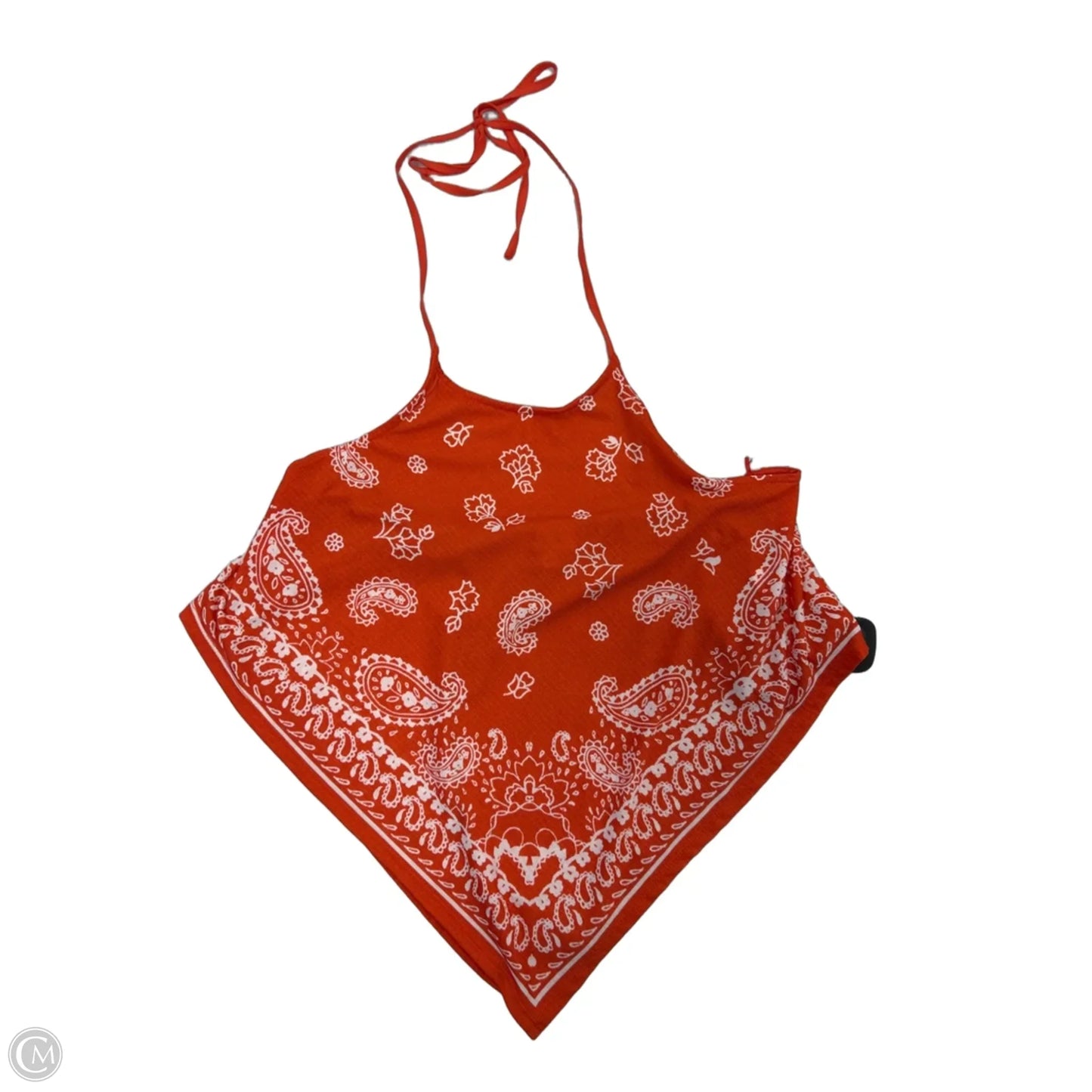 Top Sleeveless By Meraki In Orange, Size: L