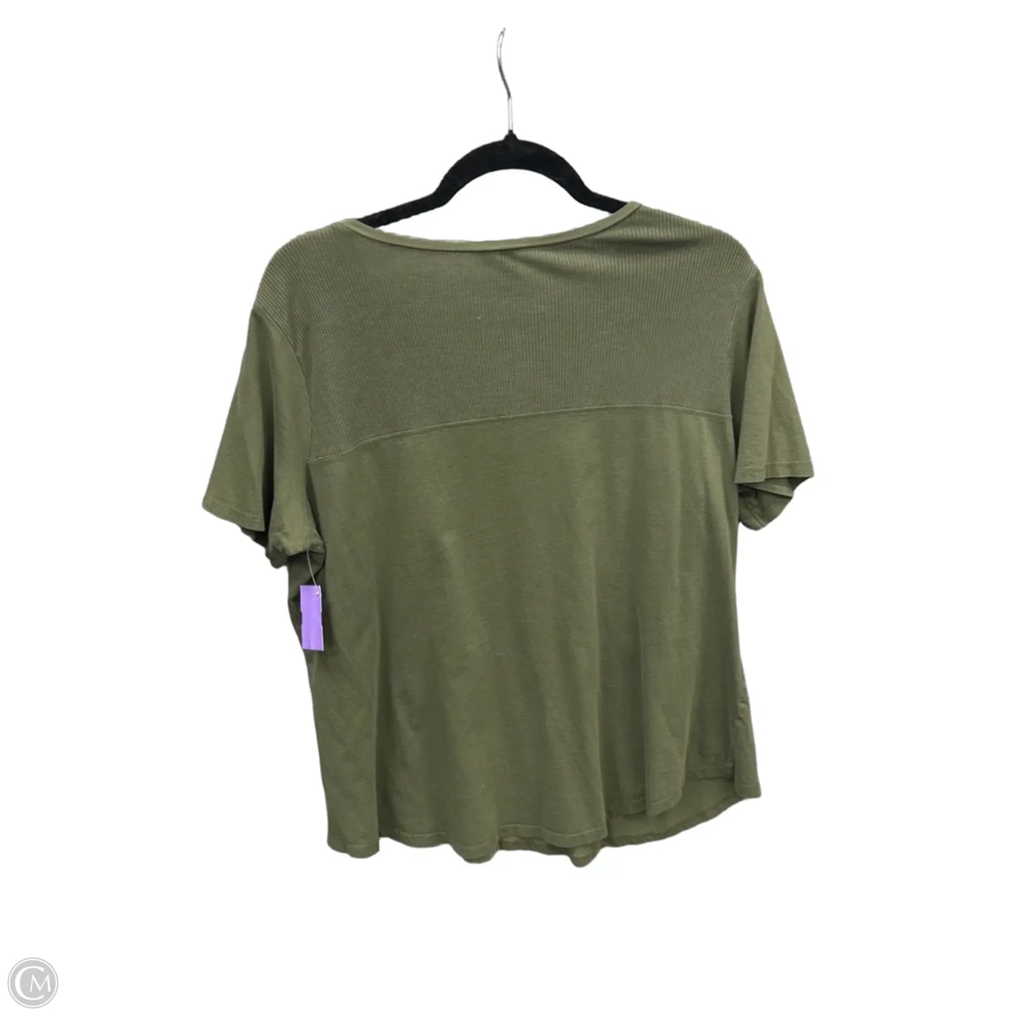 Top Short Sleeve Basic By Asos In Green, Size: Xl