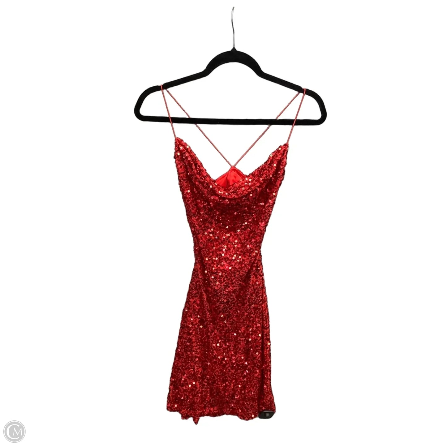 Dress Party Midi By Windsor In Red, Size: M