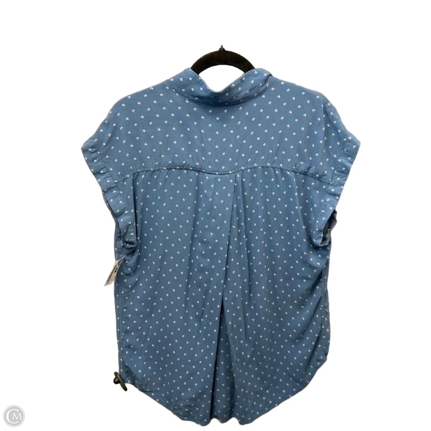 Tunic Short Sleeve By Jachs Girlfirend In Blue, Size: L