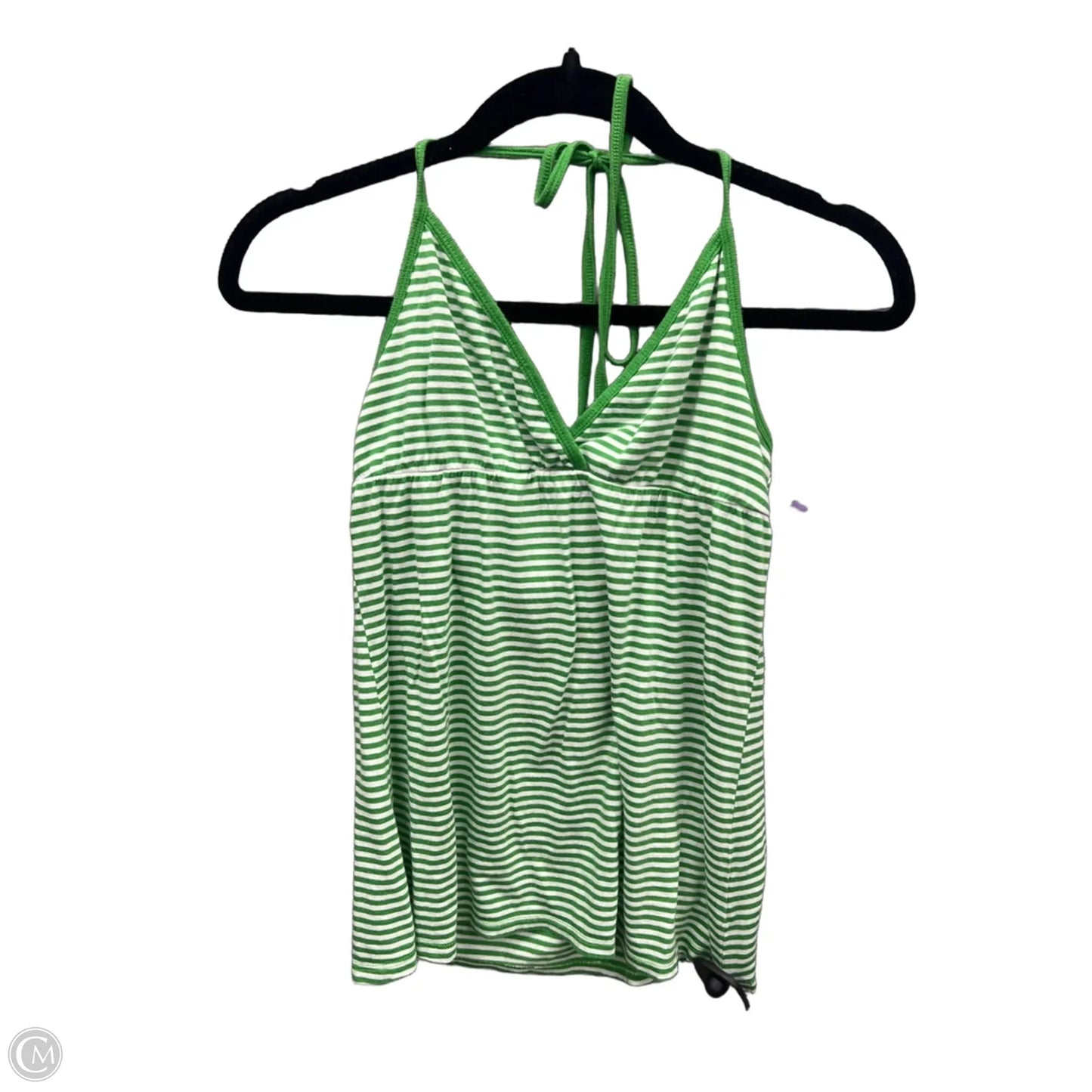 Top Sleeveless By Gap In Green, Size: S