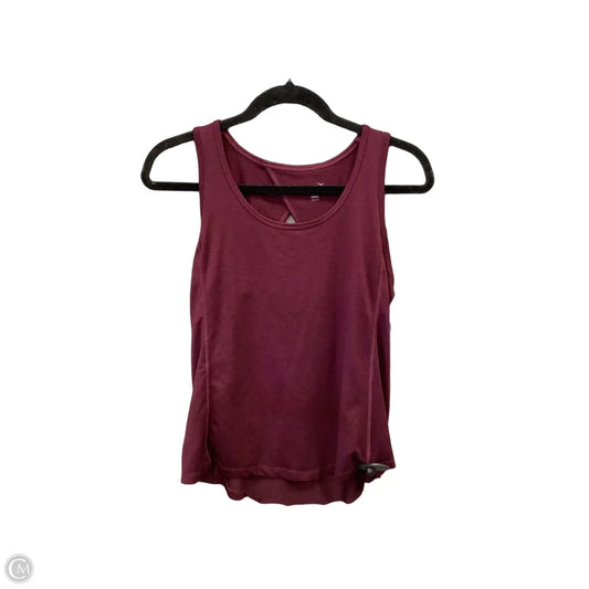 Athletic Tank Top By Old Navy In Red, Size: M