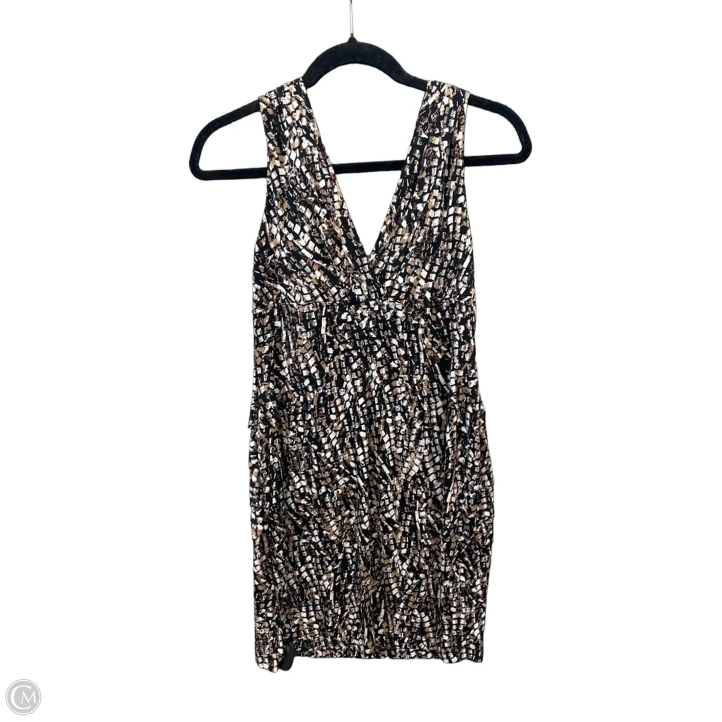 Dress Party Short By Dressbarn In Brown, Size: Sp