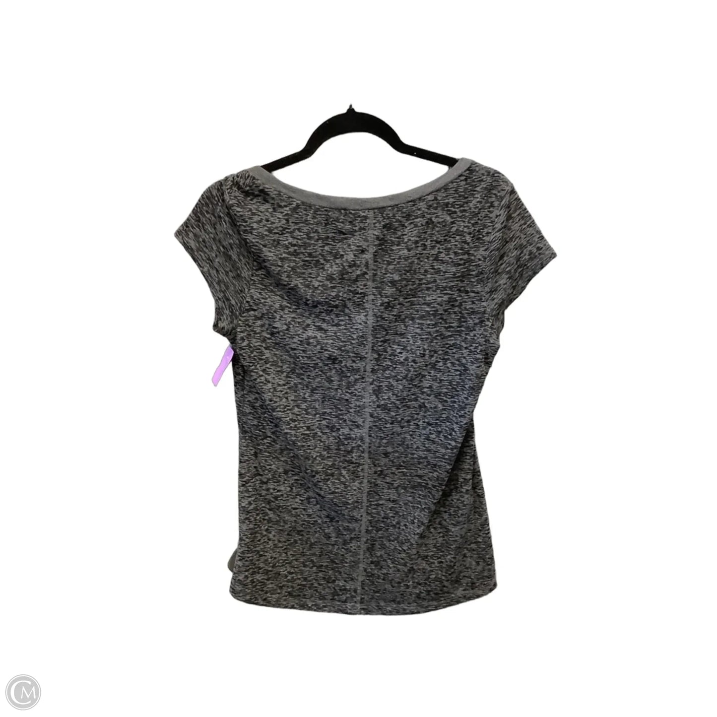 Athletic Top Short Sleeve By Old Navy In Grey, Size: Sp