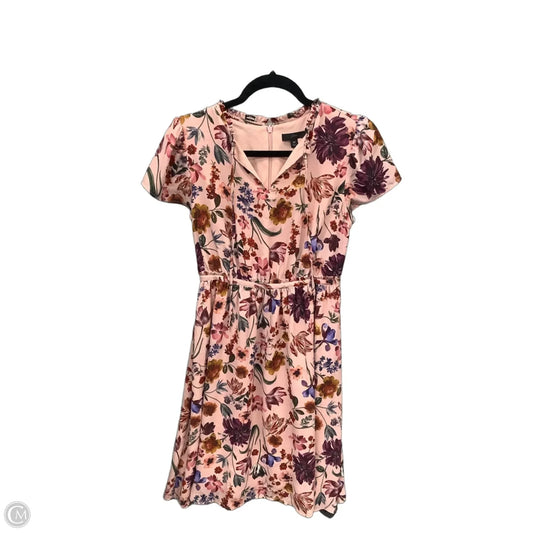 Dress Casual Midi By J. Crew In Pink, Size: Sp