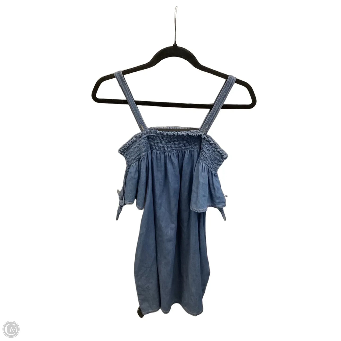 Dress Casual Short By Hippie Laundry In Blue Denim, Size: Xl