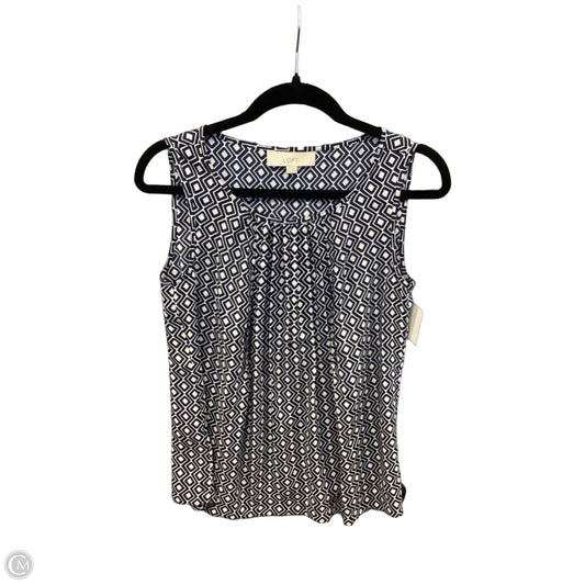 Top Sleeveless By Loft In Navy, Size: Xs