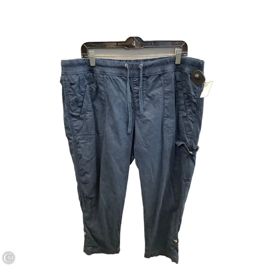 Pants Cropped By Sonoma In Navy, Size: 18