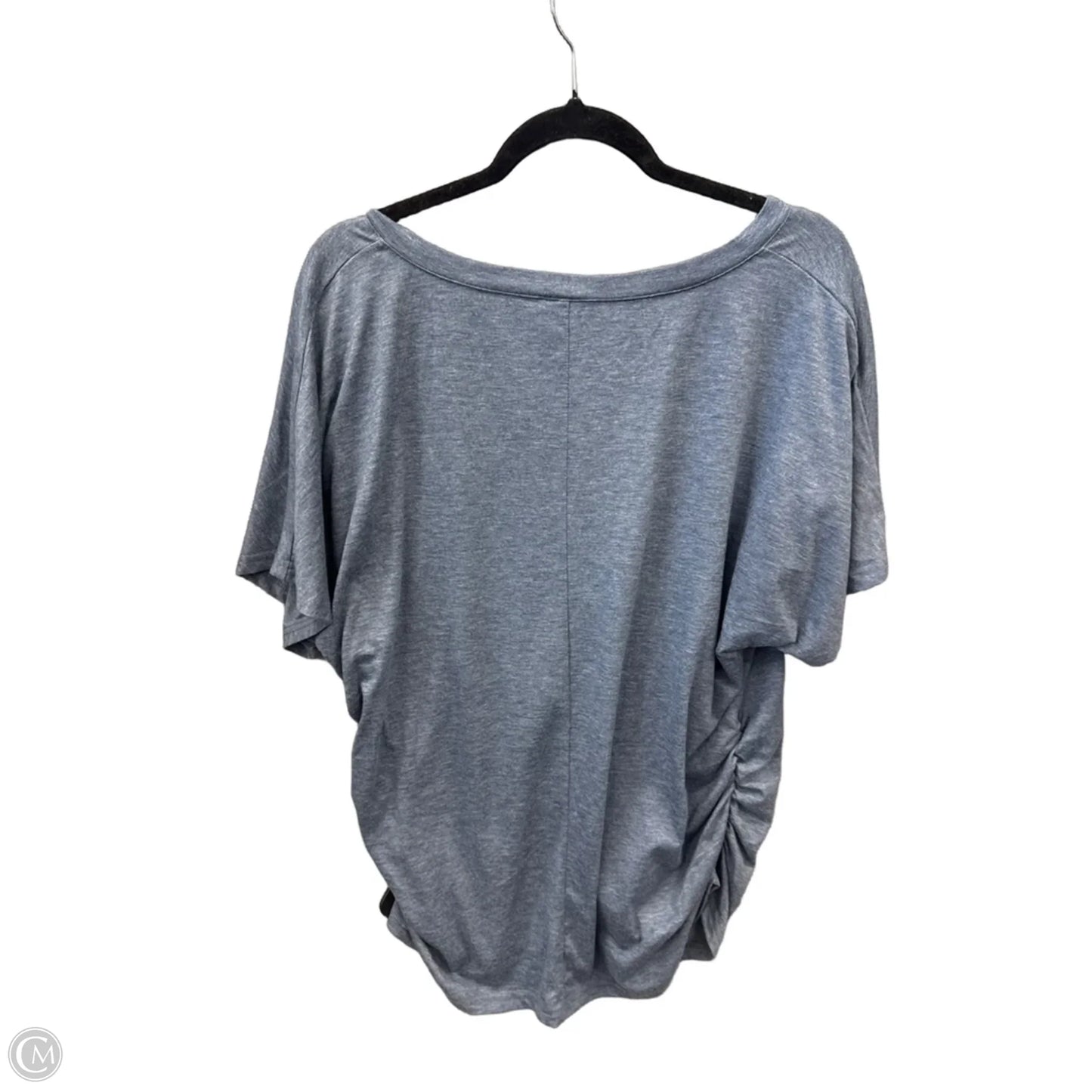 Top Short Sleeve By Clothes Mentor In Blue, Size: Xl