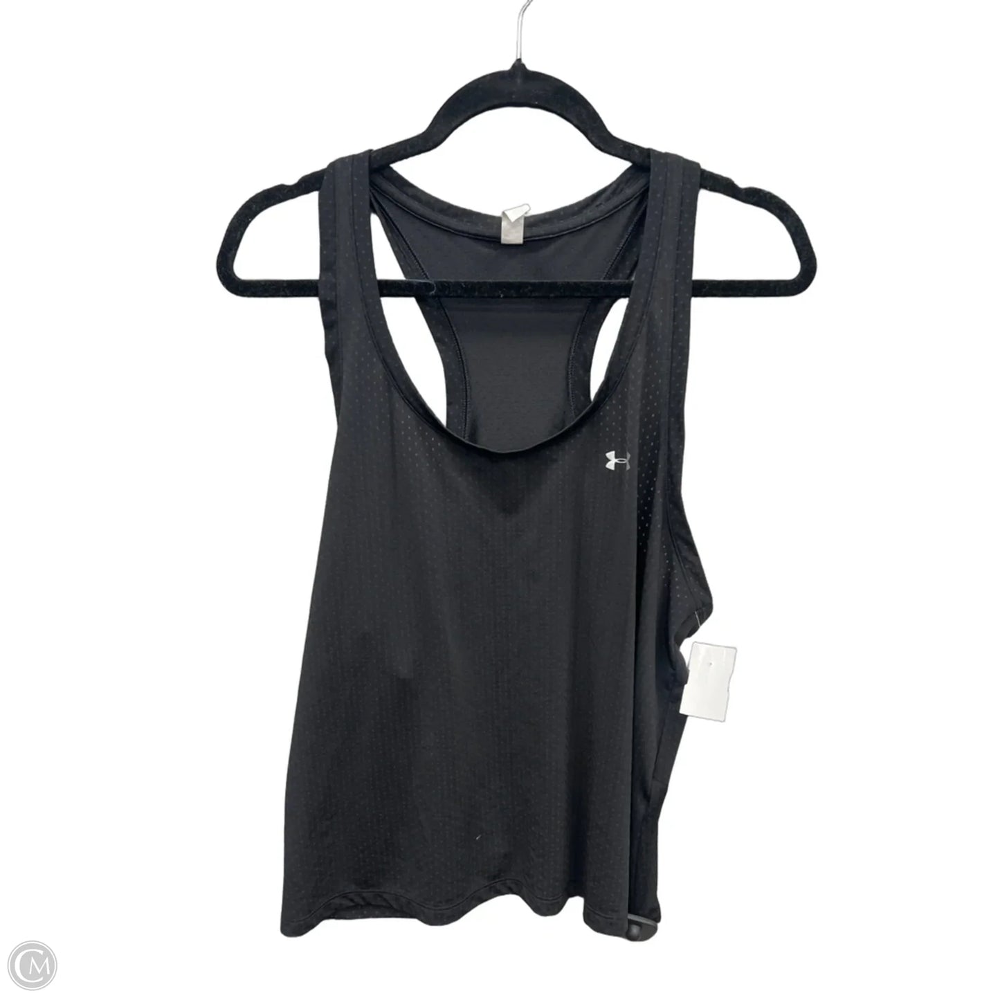Athletic Tank Top By Under Armour In Black, Size: Xl