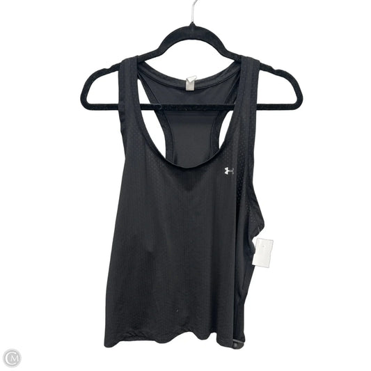 Athletic Tank Top By Under Armour In Black, Size: Xl