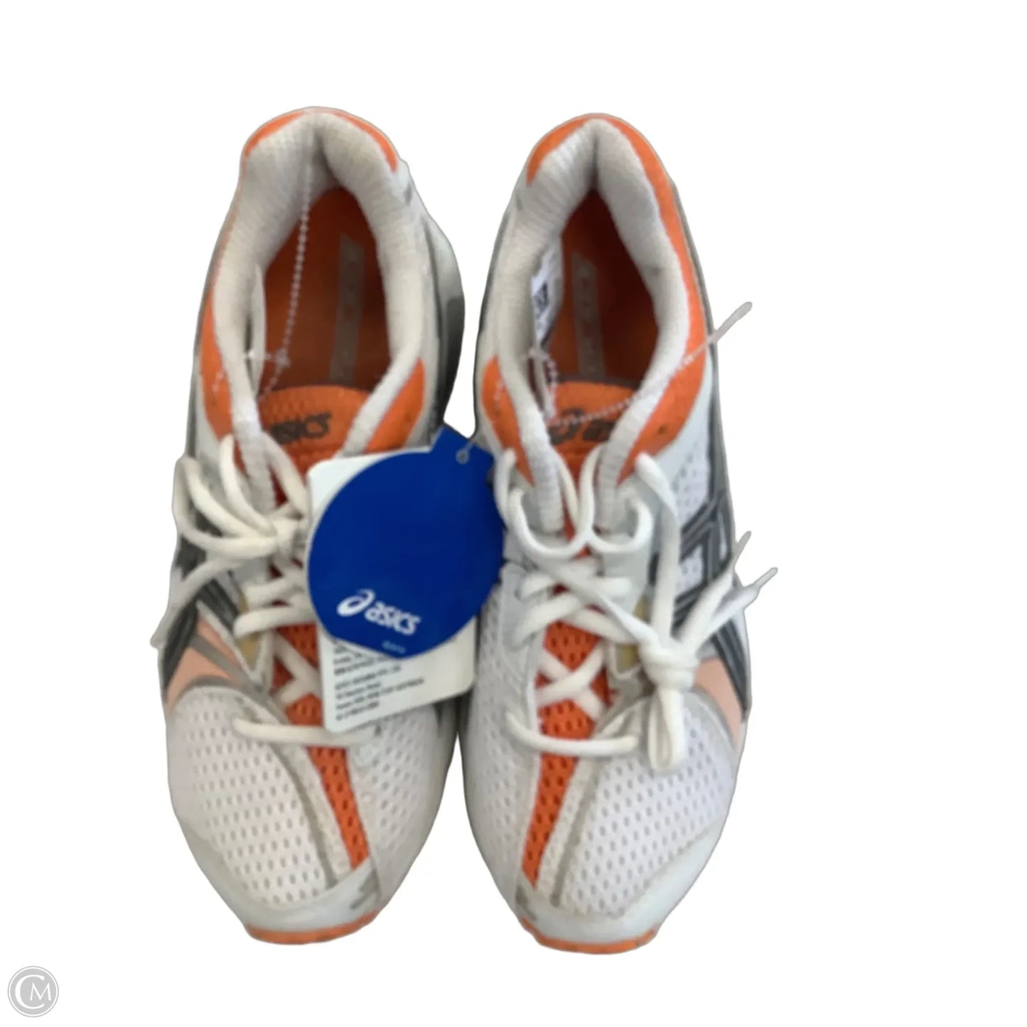 Shoes Athletic By Asics In Orange & White, Size: 6.5