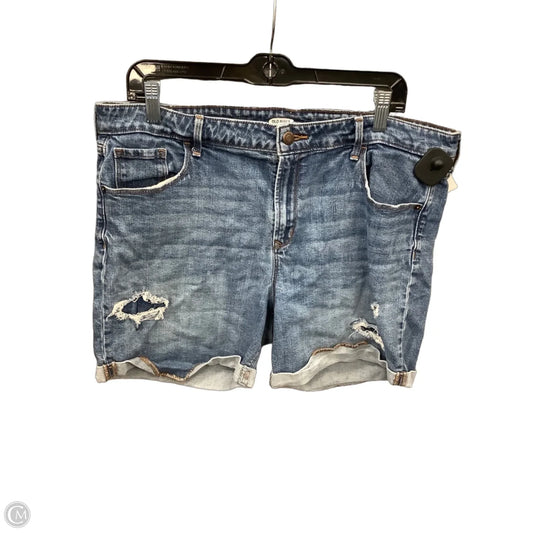 Shorts By Old Navy In Blue Denim, Size: 16