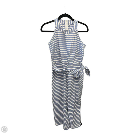 Jumpsuit By Clothes Mentor In Striped Pattern, Size: M
