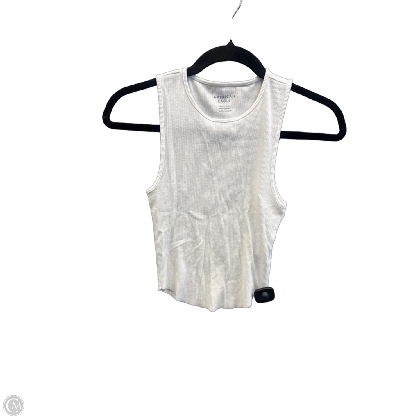 Top Sleeveless Basic By American Eagle In White, Size: Xs