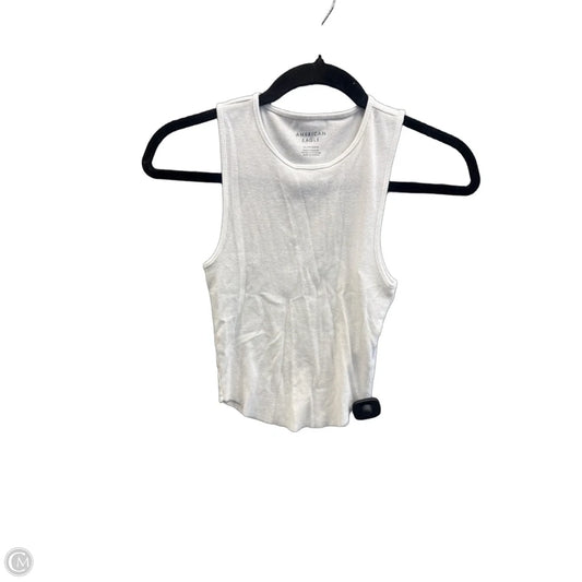 Top Sleeveless Basic By American Eagle In White, Size: Xs