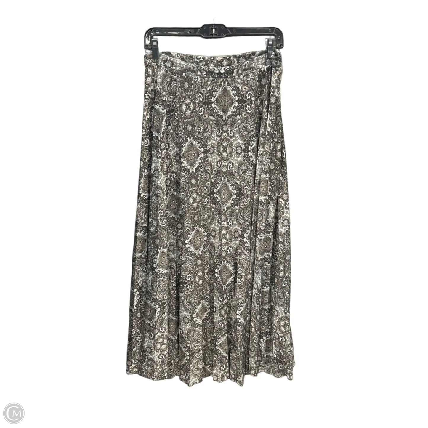 Skirt Maxi By Croft And Barrow In Grey, Size: 8