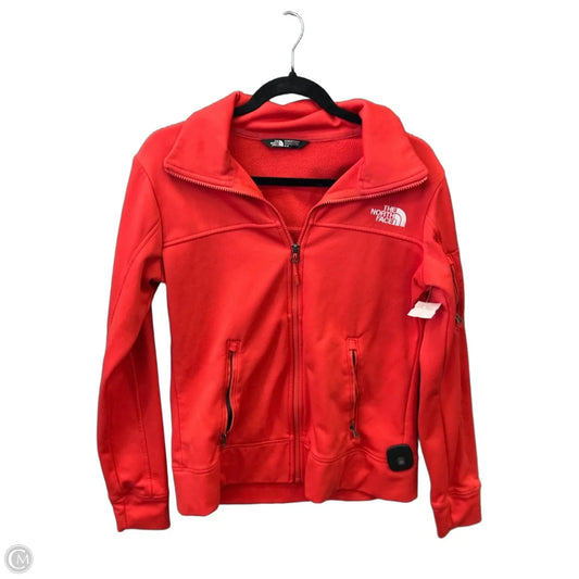 Athletic Jacket By The North Face In Red, Size: M