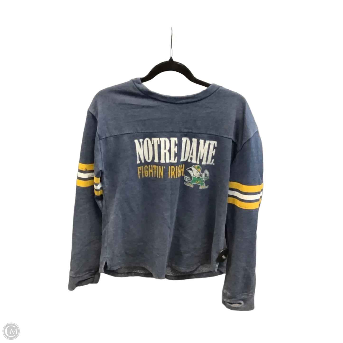 Sweatshirt Crewneck By Clothes Mentor In Navy, Size: M