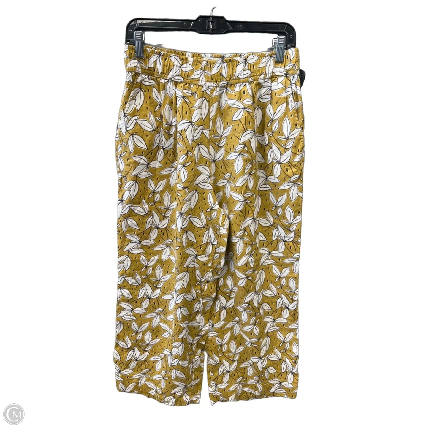 Pants Linen By Rachel Zoe In Yellow, Size: 8