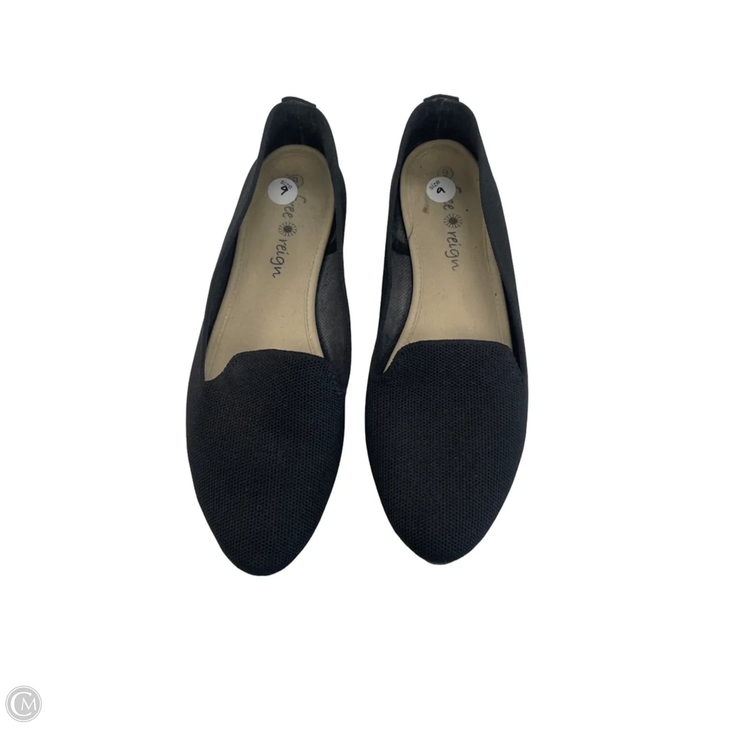 Shoes Flats By Clothes Mentor In Black, Size: 9