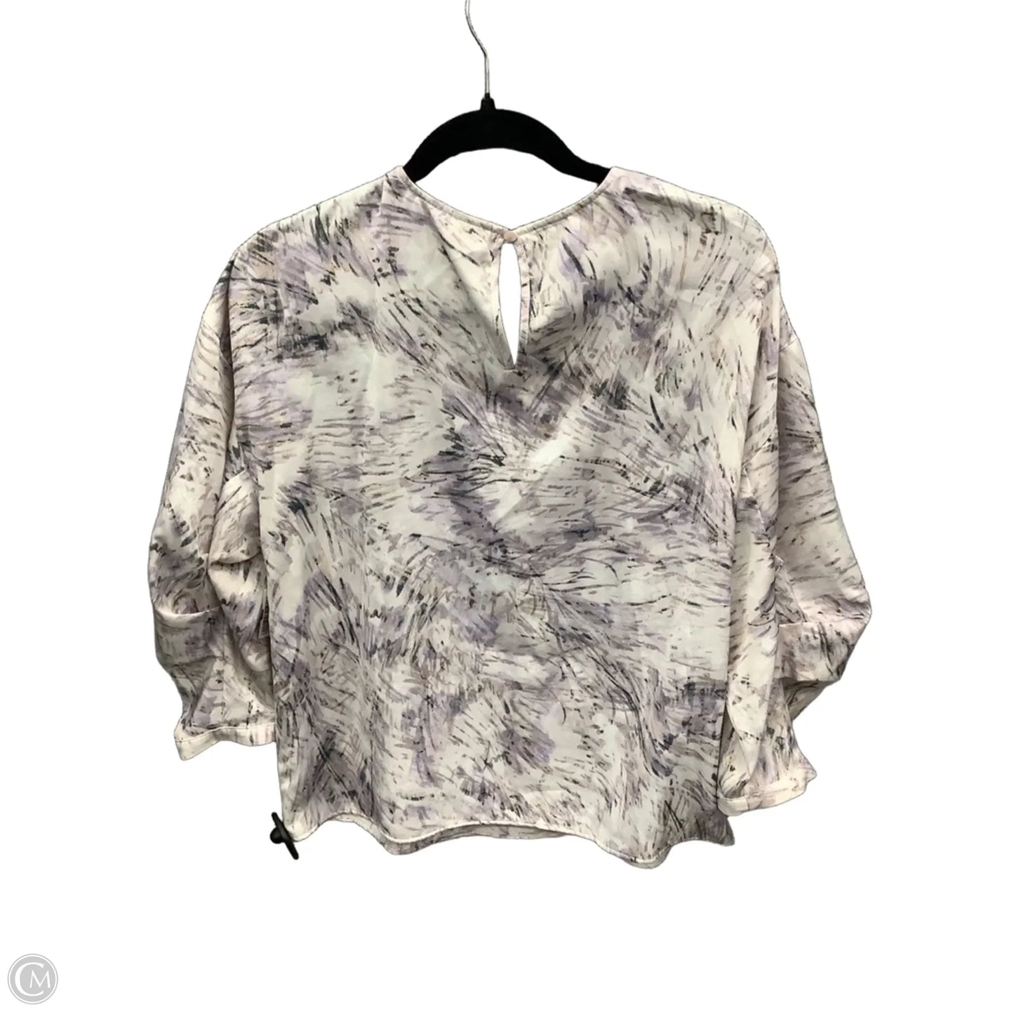 Top 3/4 Sleeve By Worthington In Purple, Size: M