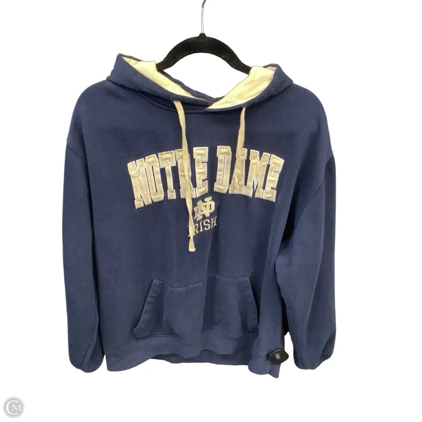 Sweatshirt Hoodie By Clothes Mentor In Navy, Size: Xl
