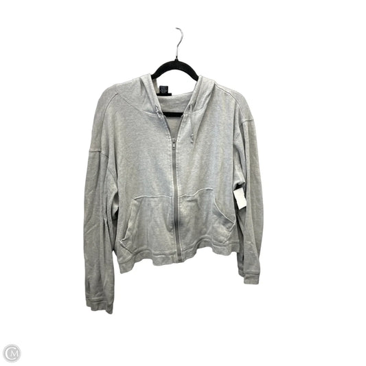 Sweatshirt Hoodie By Limited In Grey, Size: Xl