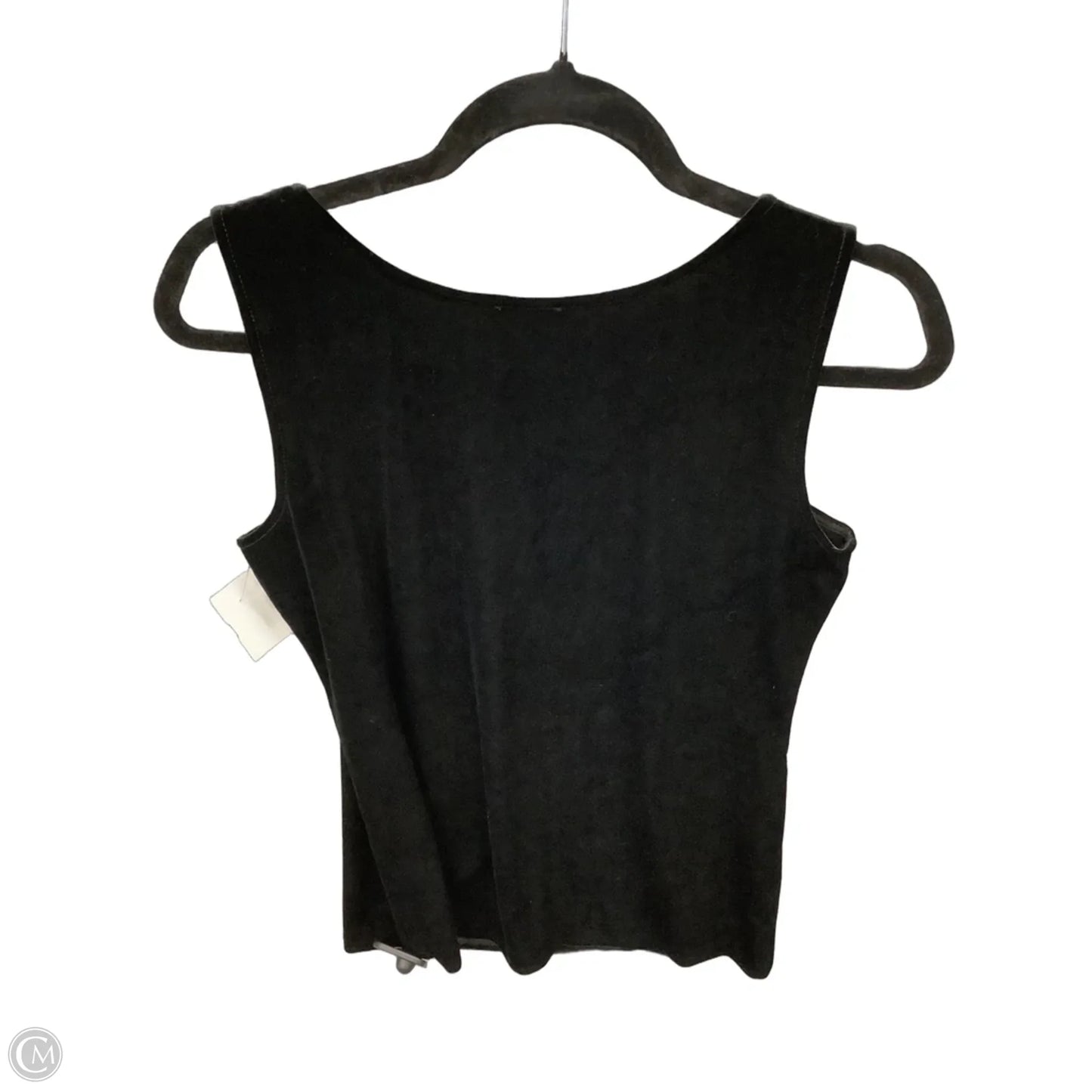 Top Sleeveless By Talbots In Black, Size: S