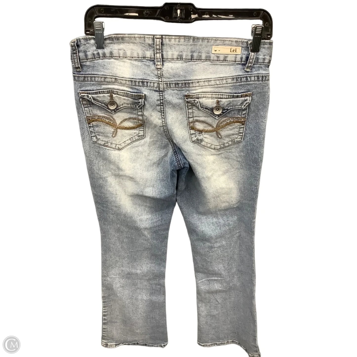 Jeans Boot Cut By Lei In Blue Denim, Size: 8