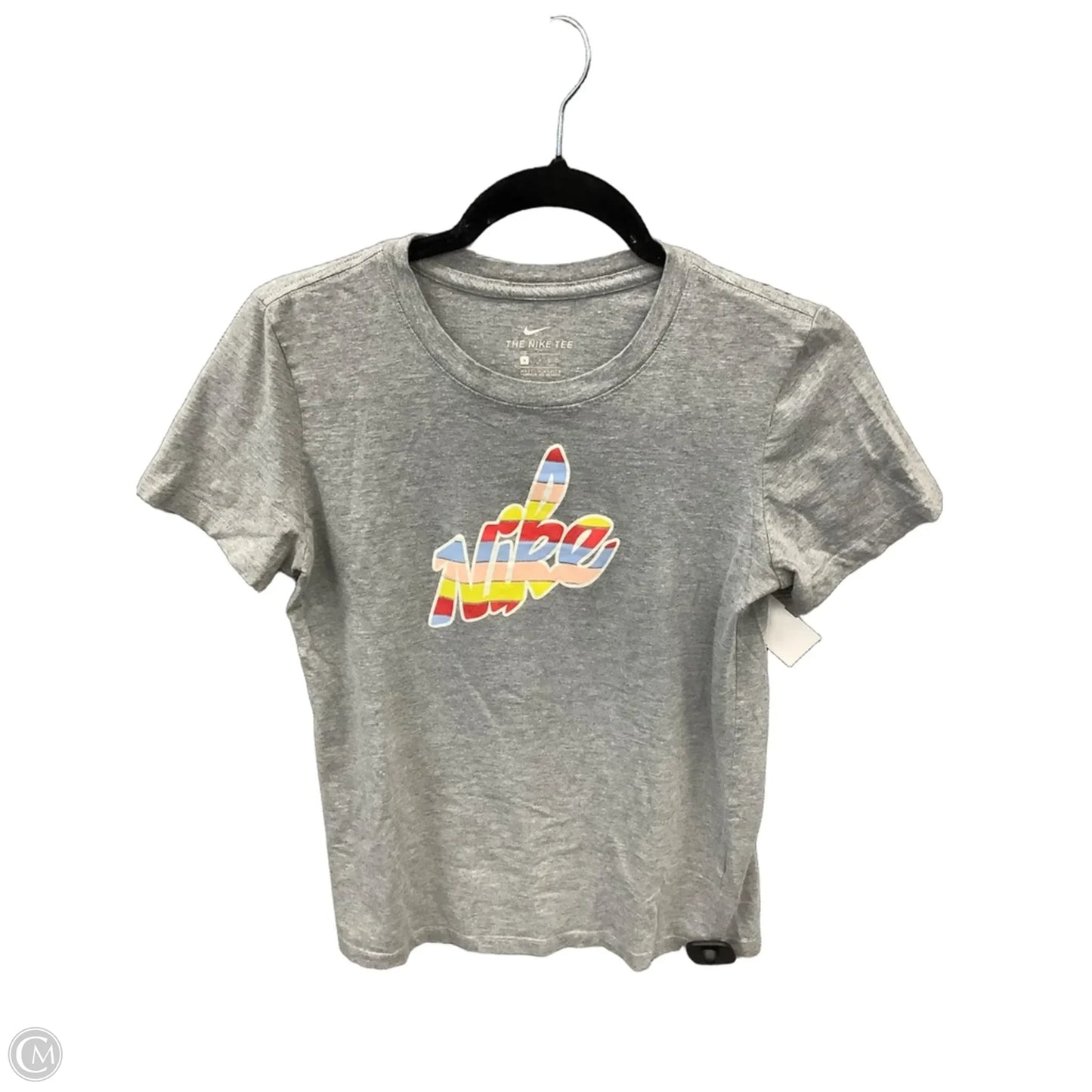 Top Short Sleeve By Nike Apparel In Grey, Size: Sp