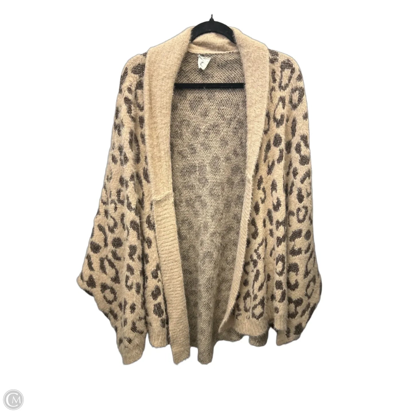 Cardigan By Akemi And Kin In Animal Print, Size: Osfm