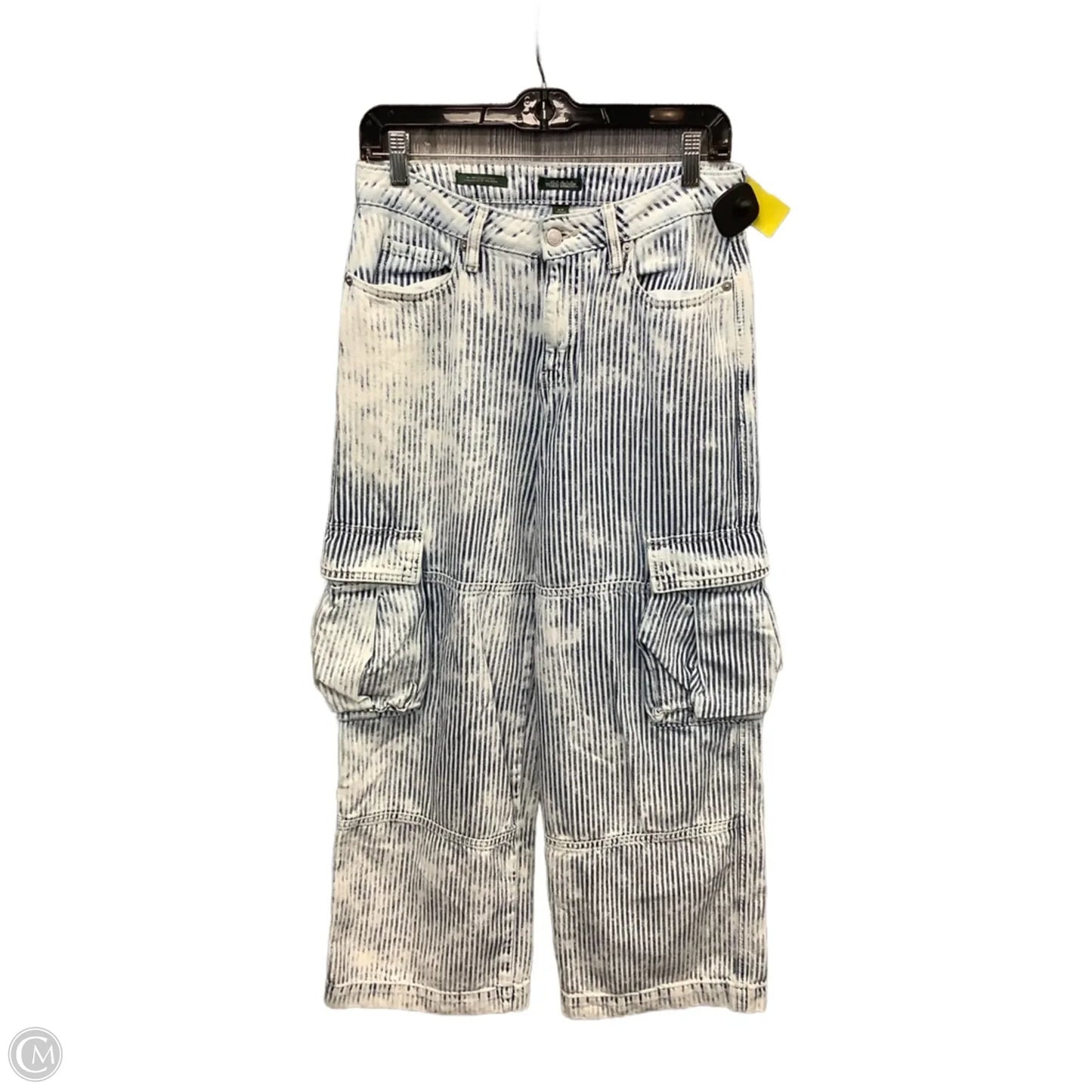 Pants Wide Leg By Wild Fable In Striped Pattern, Size: 4