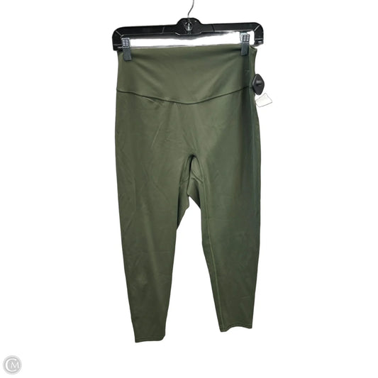 Athletic Leggings By Gym Shark In Green, Size: Xl