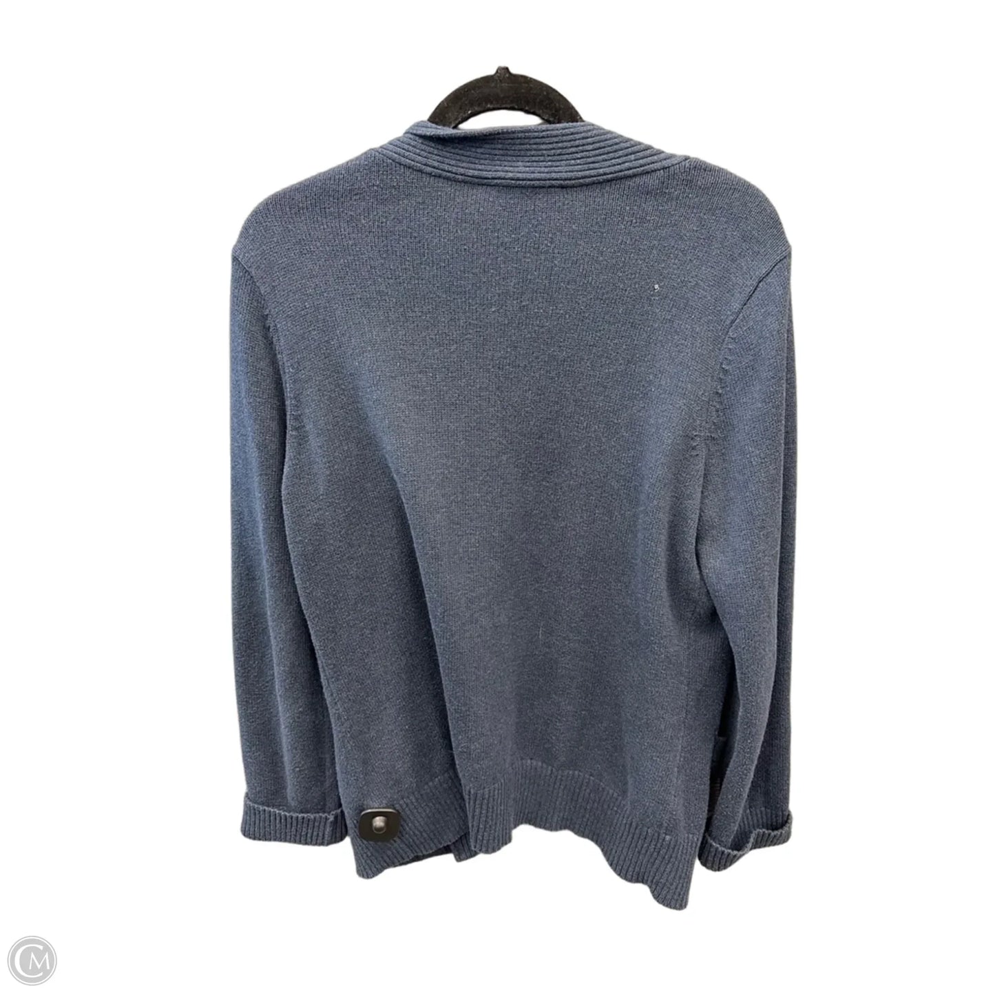Sweater Cardigan By Pendleton In Navy, Size: L
