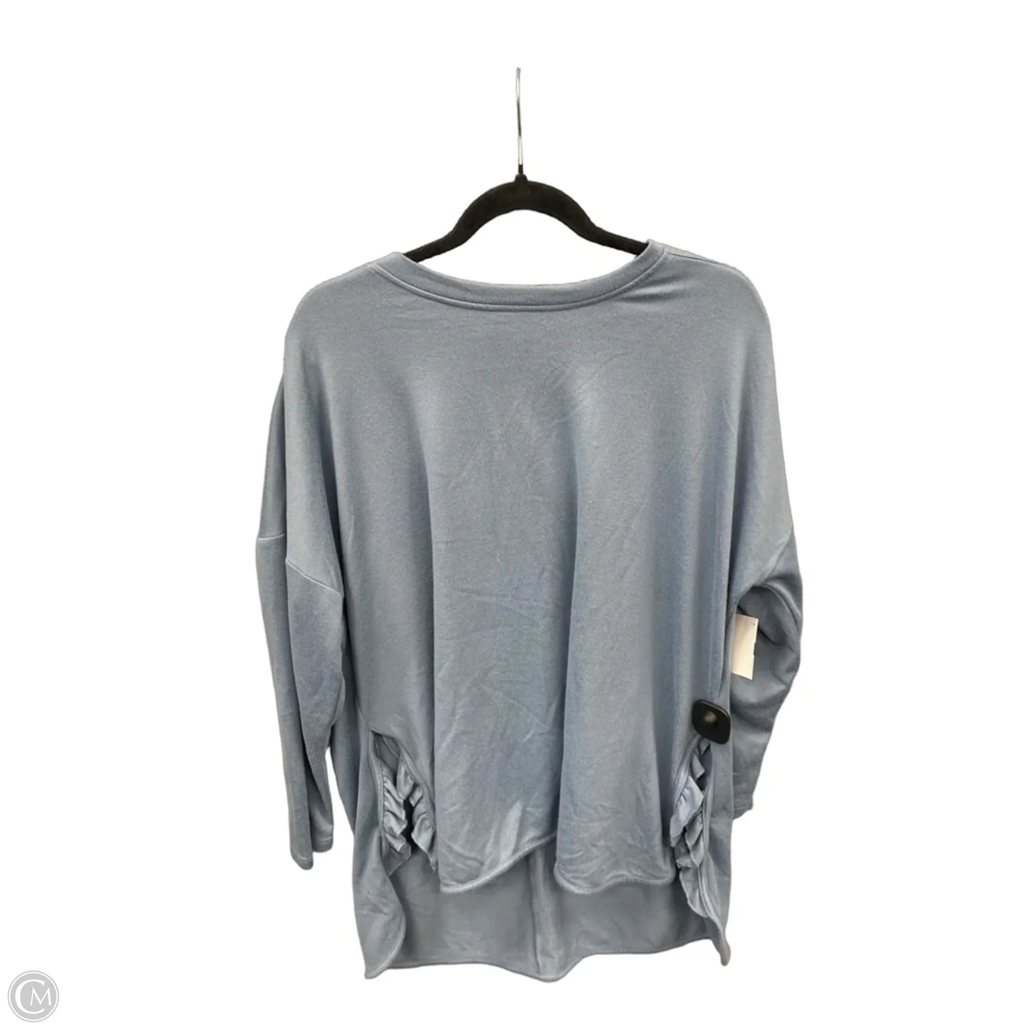 Top Long Sleeve By Cupio In Blue, Size: 1x