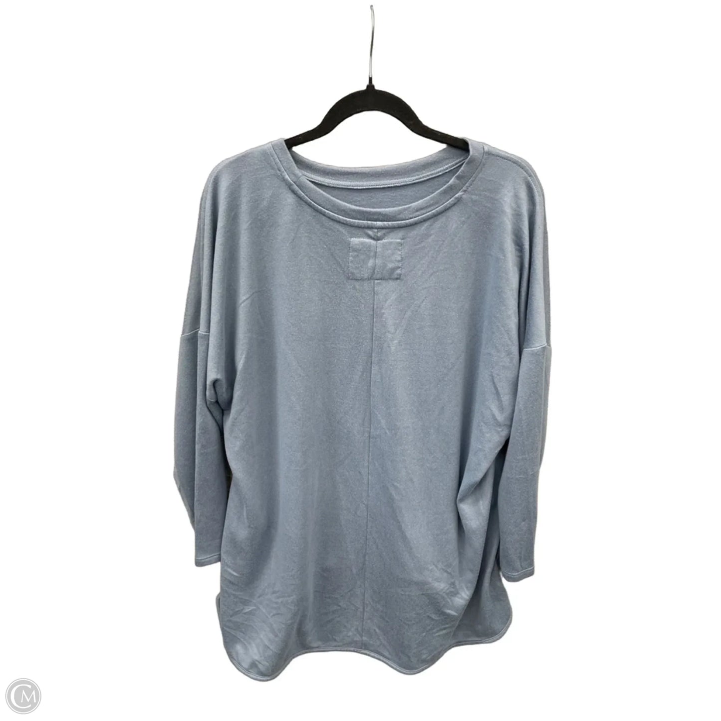 Top Long Sleeve By Cupio In Blue, Size: 1x