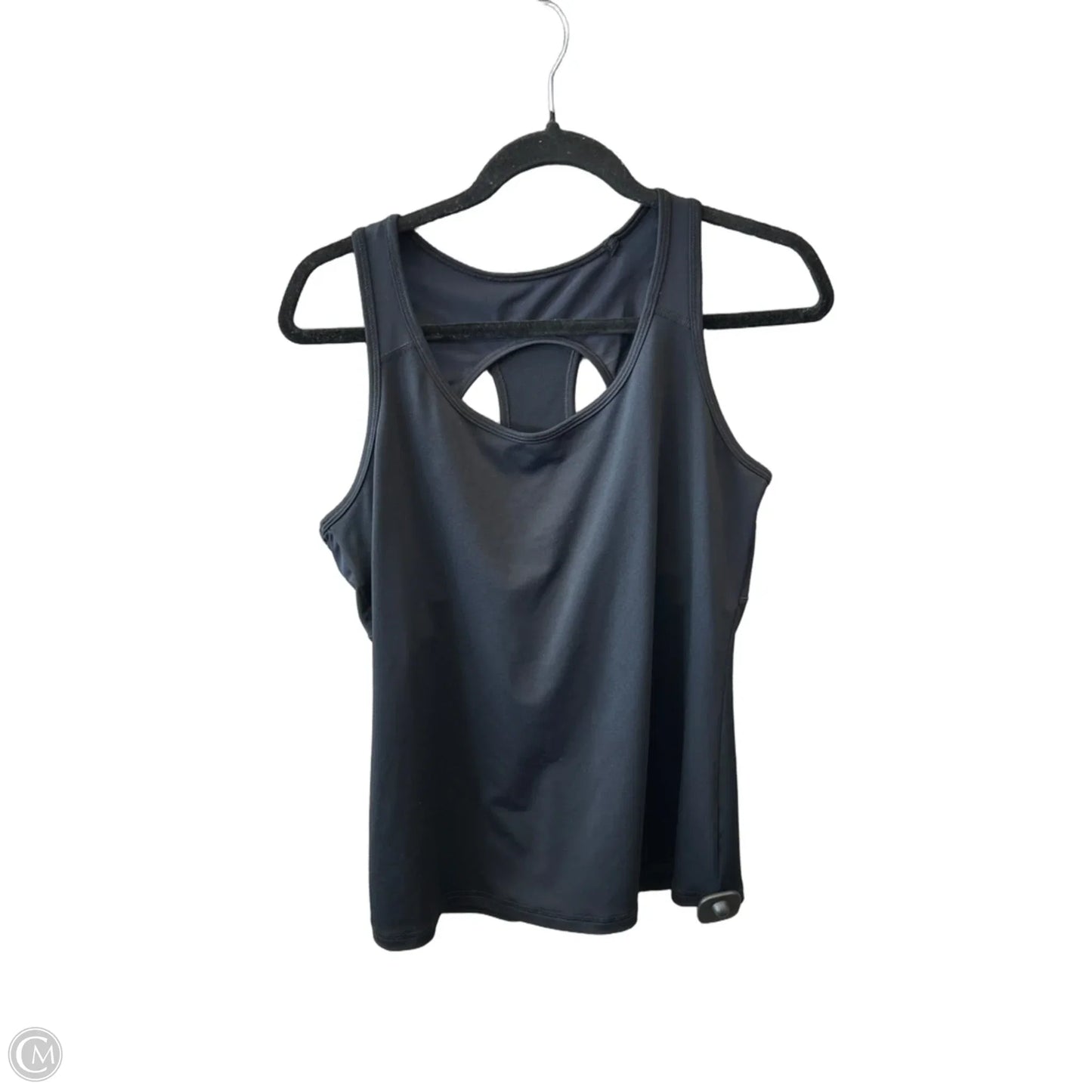 Athletic Tank Top By Fila In Black, Size: L