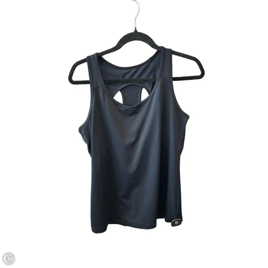 Athletic Tank Top By Fila In Black, Size: L
