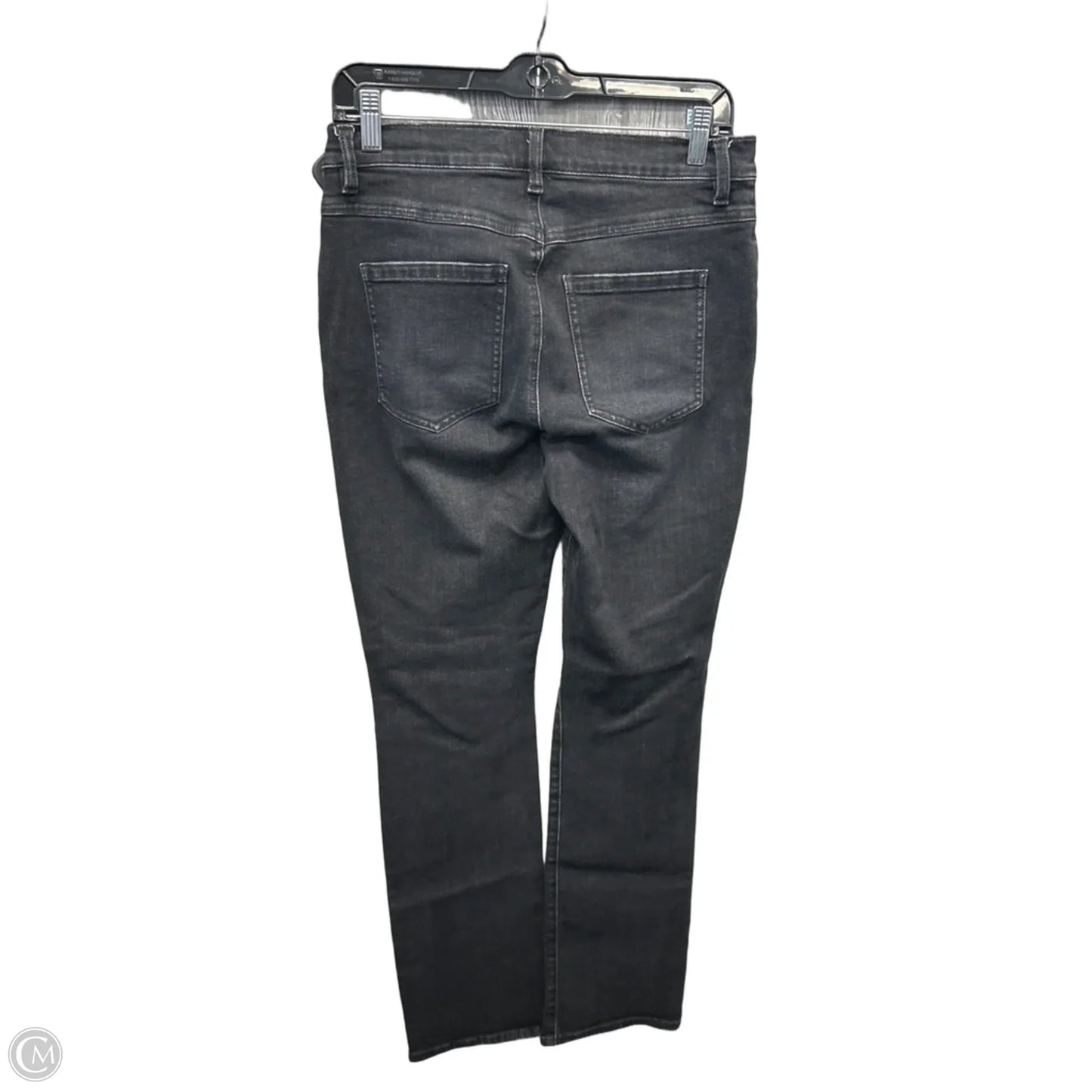Jeans Straight By Cabi In Black Denim, Size: 4