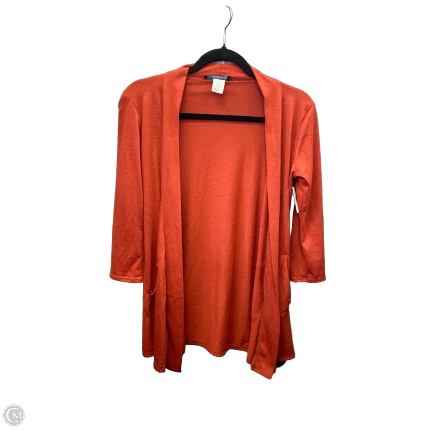 Cardigan By Clothes Mentor In Orange, Size: S