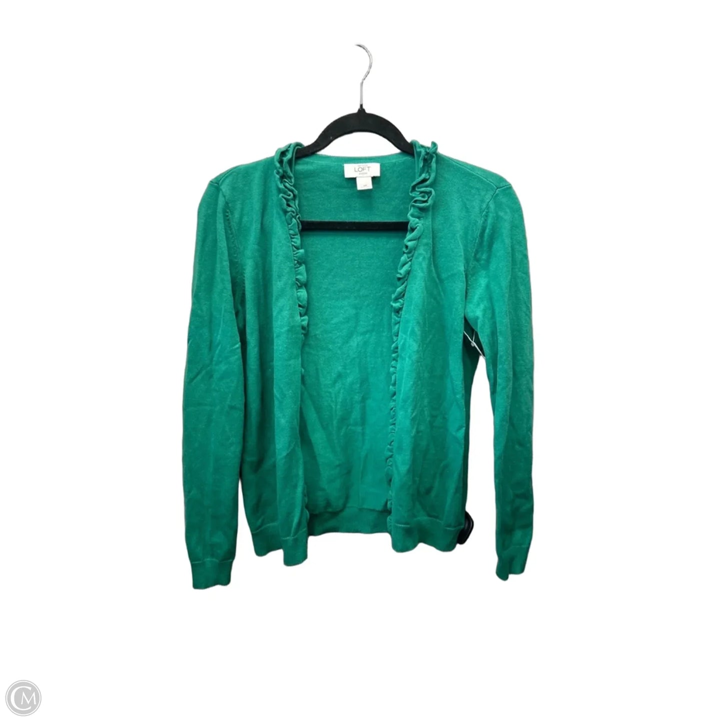 Cardigan By Loft In Green, Size: Sp