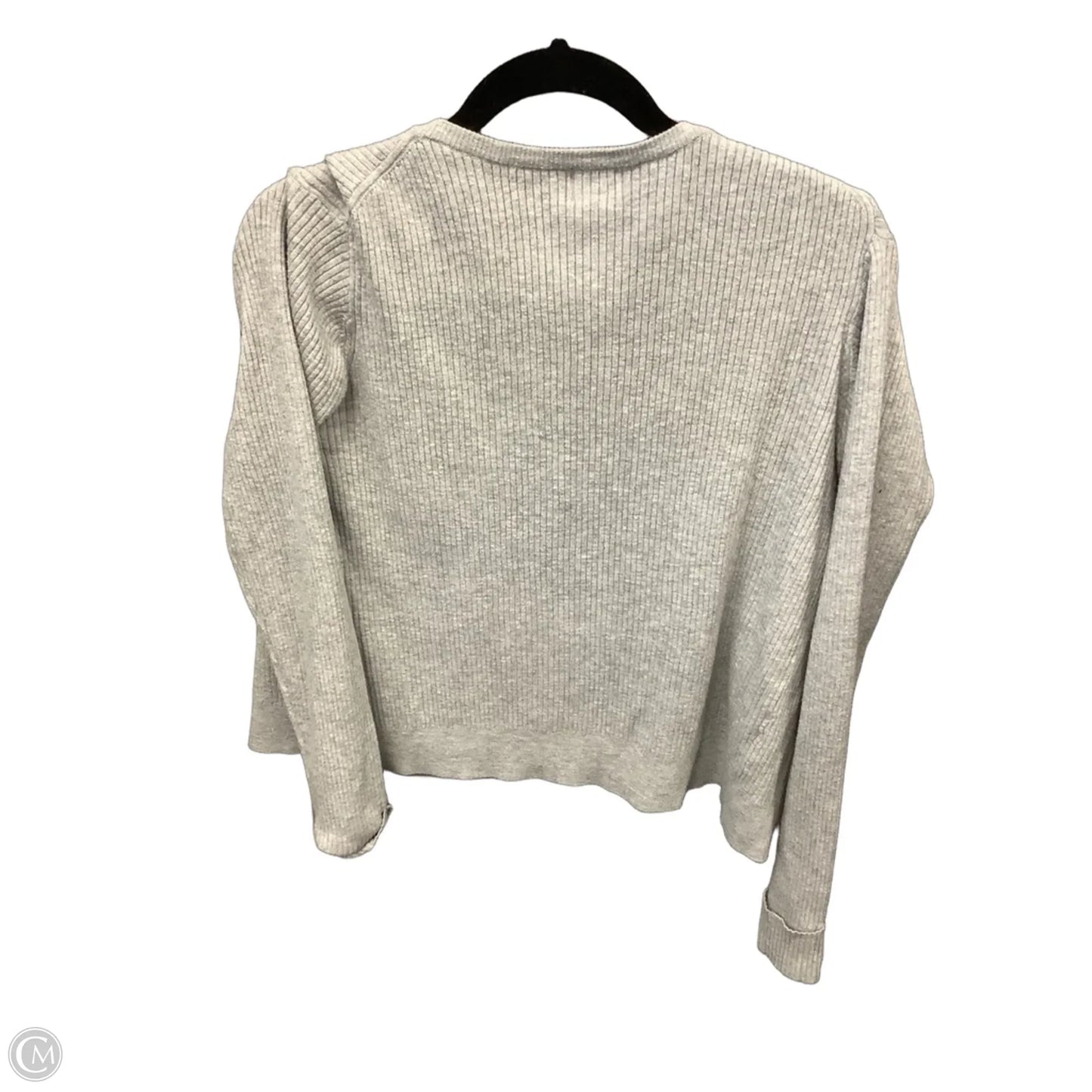 Sweater Cardigan By A New Day In Grey, Size: L