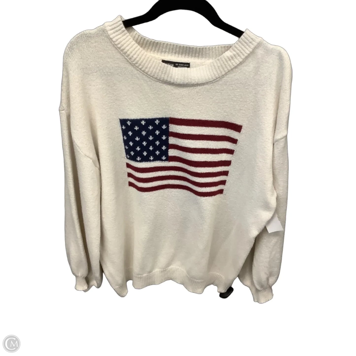 Sweater By Shein In Cream, Size: L