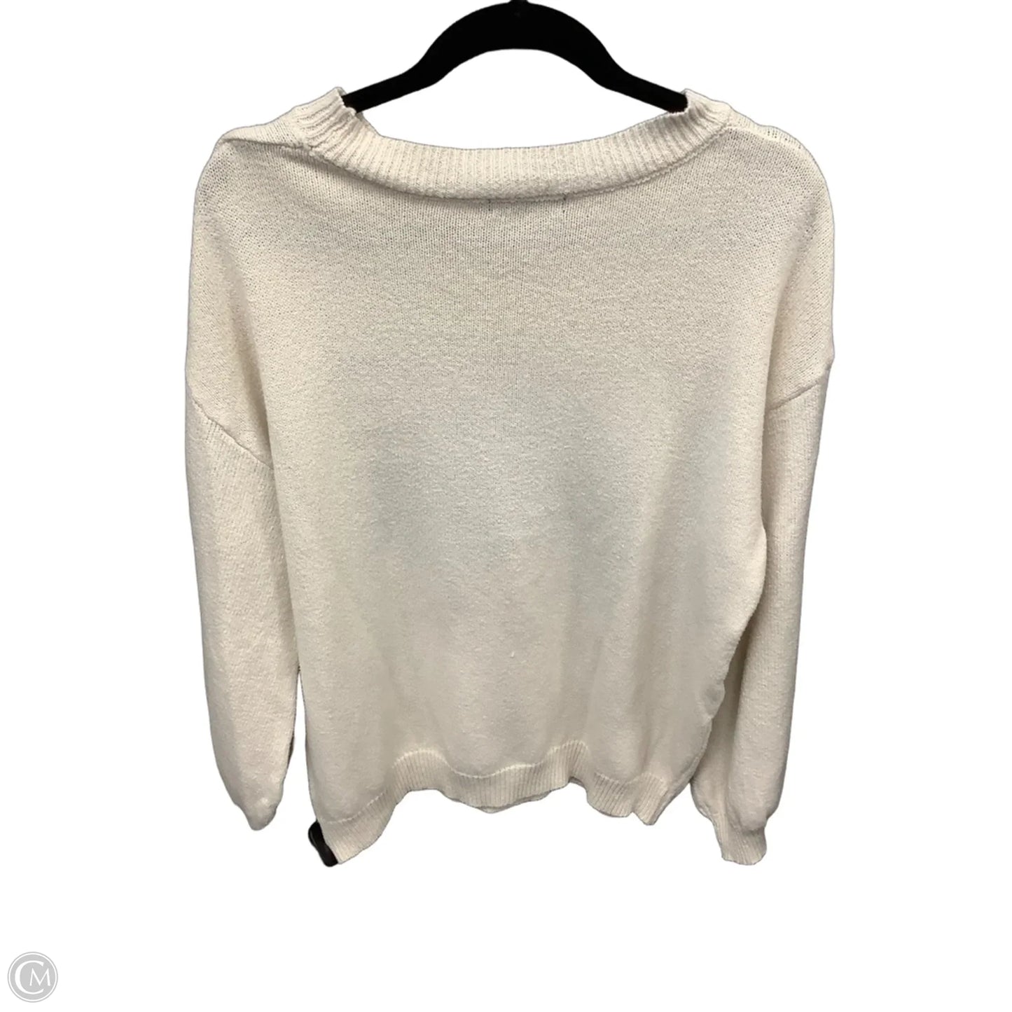 Sweater By Shein In Cream, Size: L